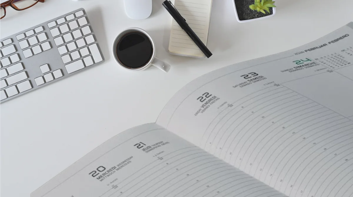 Agendas de bureau & de poche